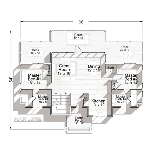 Main-Level-Floor-Plan-Laughing-Pines-TRB